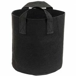 Sunnydaze Decor 2 Gal. Plastic Garden Grown Bag with Handles - Non-Woven Polypropylene Fabric (1-Pack) -Sunnydaze Decor Sales black sunnydaze decor grow bags wgs 197 4f 1000