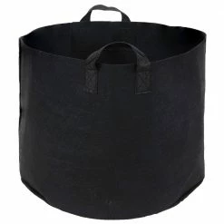 Sunnydaze Decor 10 Gal. Plastic Garden Grown Bag with Handles - Non-Woven Polypropylene Fabric (1-Pack) -Sunnydaze Decor Sales black sunnydaze decor grow bags wgs 319 44 1000