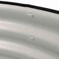 Sunnydaze Decor Sunnydaze 36 in. (91.44 cm) Round Galvalume Steel Raised Garden Bed - Dark Gray -Sunnydaze Decor Sales black sunnydaze decor raised planter boxes hst 952 4f 1000