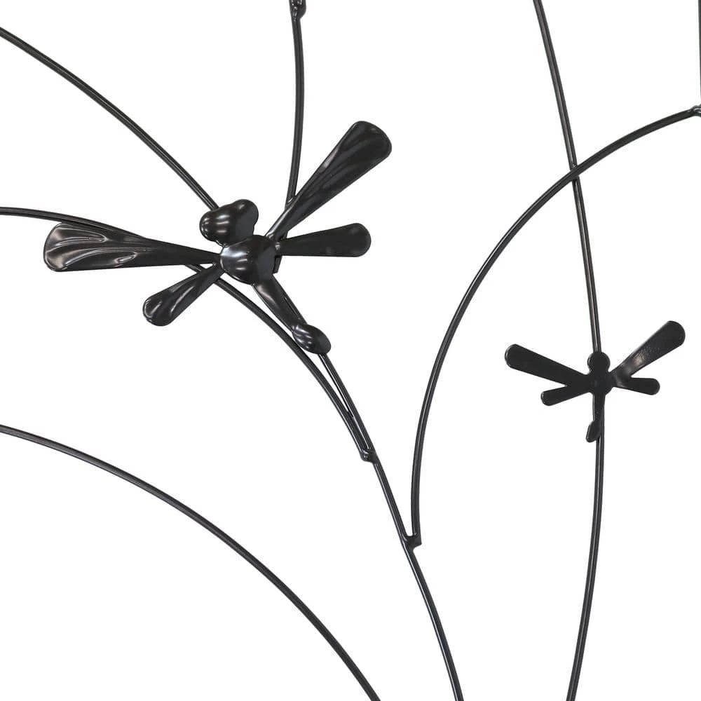 Sunnydaze Decor 55 in. Steel Dragonfly Delight Decorative Garden Trellis - (Set of 2) 4 Sunnydaze Decor 55 in. Steel Dragonfly Delight Decorative Garden Trellis - (Set of 2) - Image 4