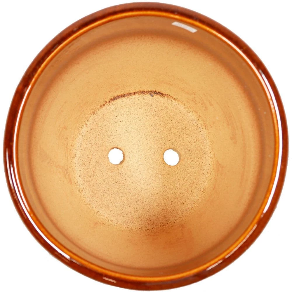 Sunnydaze Decor 2 Captivating Vista 11 in. Beachcomber Ceramic Indoor/Outdoor Planters 9 Sunnydaze Decor 2 Captivating Vista 11 in. Beachcomber Ceramic Indoor/Outdoor Planters - Image 9