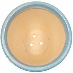 Sunnydaze Decor Purlieu 15 in. Shoreline Ceramic Indoor/Outdoor Planter -Sunnydaze Decor Sales blue sunnydaze decor plant pots ap 004 44 1000