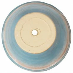 Sunnydaze Decor 2 Purlieu 12 in. Shoreline Ceramic Indoor/Outdoor Planters -Sunnydaze Decor Sales blue sunnydaze decor plant pots ap 006 66 1000