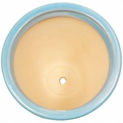 Sunnydaze Decor 2 Purlieu 12 in. Shoreline Ceramic Indoor/Outdoor Planters -Sunnydaze Decor Sales blue sunnydaze decor plant pots ap 006 fa 1000