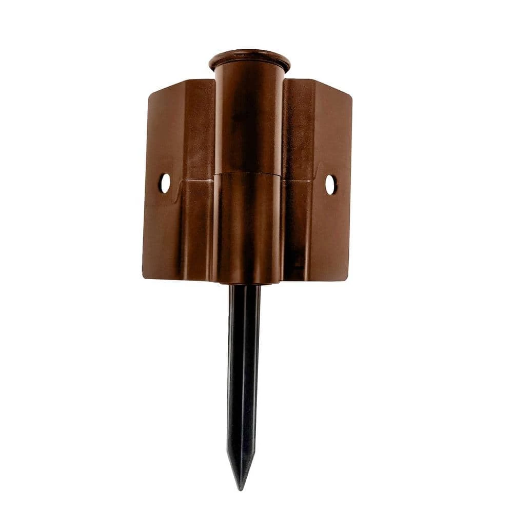 Frame It All Two Inch Series 16 ft. x 5.5 in. x 2 in. Classic Sienna Composite Landscape Edging Kit 4 Frame It All Two Inch Series 16 ft. x 5.5 in. x 2 in. Classic Sienna Composite Landscape Edging Kit - Image 4