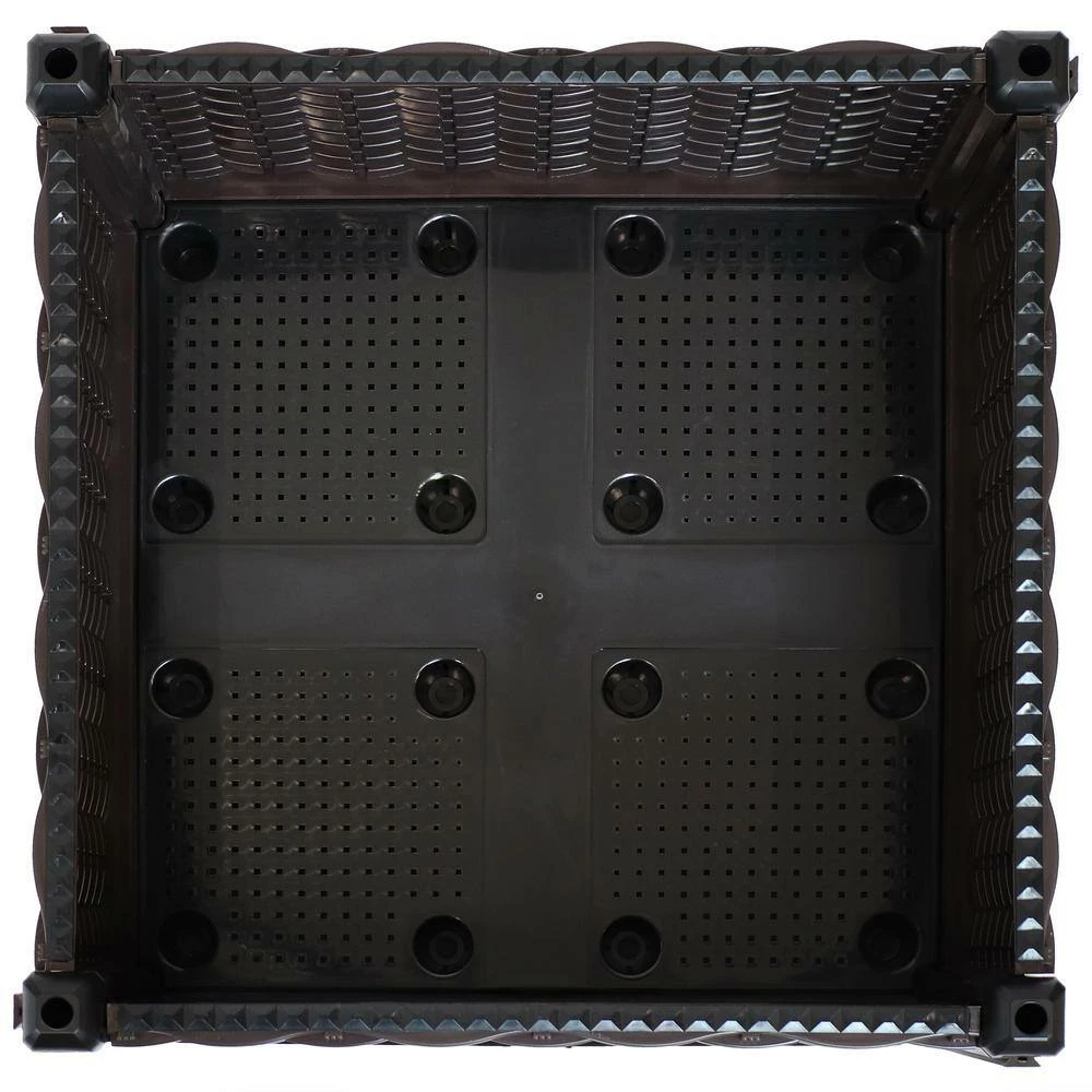 Sunnydaze Decor Sunnydaze Outdoor 2 Self-Watering Raised Garden Beds in Brown 5 Sunnydaze Decor Sunnydaze Outdoor 2 Self-Watering Raised Garden Beds in Brown - Image 5