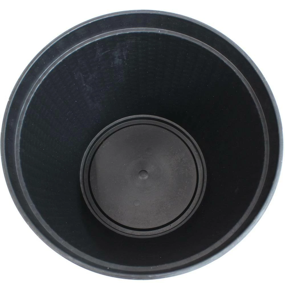 Sunnydaze Decor Resin Faux Basketweave Outdoor Planter (Set of 3) 5 Sunnydaze Decor Resin Faux Basketweave Outdoor Planter (Set of 3) - Image 5