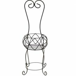 Sunnydaze Decor Sunnydaze 38 in. H Scrolling Chair Indoor/Outdoor Steel Plant Stand 12 Sunnydaze Decor Sunnydaze 38 in. H Scrolling Chair Indoor/Outdoor Steel Plant Stand -Sunnydaze Decor Sales brown sunnydaze decor plant stands lci 570 44 1000