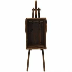 Sunnydaze Decor Wooden Decorative Wheelbarrow Planter -Sunnydaze Decor Sales brown sunnydaze decor raised planter boxes dsl 674 1f 1000