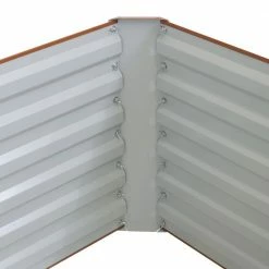 Sunnydaze Decor Sunnydaze 71 in. x 35.5 in. Brown Galvalume Galvanized Steel Raised Garden Bed 13 Sunnydaze Decor Sunnydaze 71 in. x 35.5 in. Brown Galvalume Galvanized Steel Raised Garden Bed -Sunnydaze Decor Sales brown sunnydaze decor raised planter boxes hst 777 1f 1000