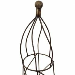 Sunnydaze Decor Sunnydaze Set of 3 44.5 in. Steel Obelisk Trellis -Sunnydaze Decor Sales browns tans sunnydaze decor garden trellises cue 242 1f 1000