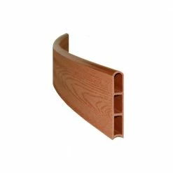 Frame It All 1 in. Profile Tool-Free Classic Sienna 16 ft. Curved Playground Border -Sunnydaze Decor Sales classic sienna frame it all raised planter boxes 300001751 1f 1000