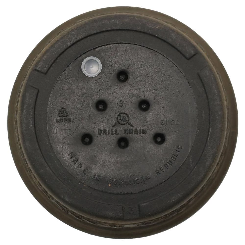 Sunnydaze Decor Arabella 20 in. Sable Poly Outdoor Flower Pot Planter (4-Pack) 3 Sunnydaze Decor Arabella 20 in. Sable Poly Outdoor Flower Pot Planter (4-Pack) - Image 3