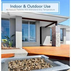 Dyiom 0.1 cu. ft. Multi-Colored Medium Decorative Pebbles 5 lbs. 3/4 in.-2 in. Landscape Rocks -Sunnydaze Decor Sales dyiom bagged landscape rocks b0143ix8w6 1f 1000