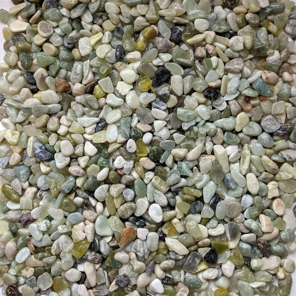 Dyiom 0.1 cu. ft. Multi-Colored Small Polished Pebbles 2 lbs. 3/8 in.-1/2 in. Size Landscape Rocks 3 Dyiom 0.1 cu. ft. Multi-Colored Small Polished Pebbles 2 lbs. 3/8 in.-1/2 in. Size Landscape Rocks - Image 3