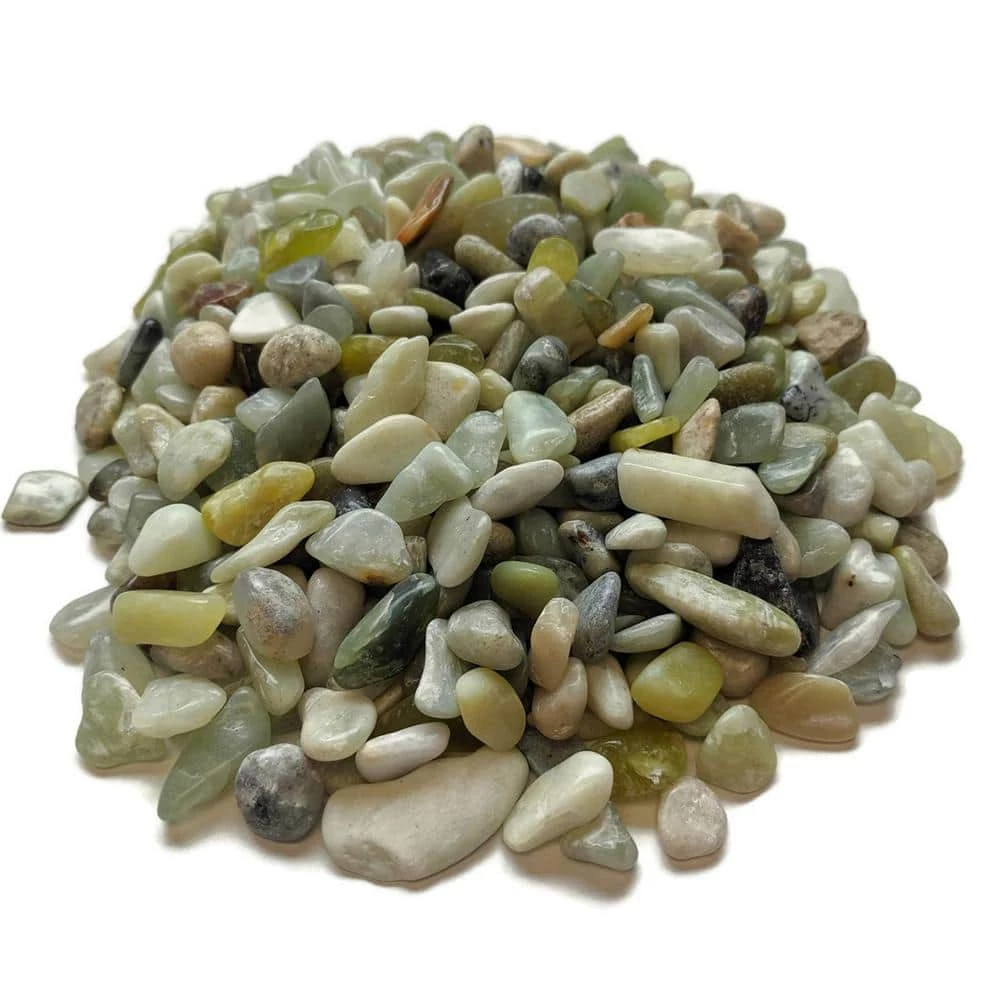 Dyiom 0.1 cu. ft. Multi-Colored Small Polished Pebbles 5 lbs. 3/8 in.-1/2 in. Size Landscape Rocks 1 Dyiom 0.1 cu. ft. Multi-Colored Small Polished Pebbles 5 lbs. 3/8 in.-1/2 in. Size Landscape Rocks