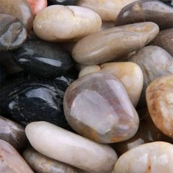 Dyiom 0.1 cu. ft. Multi-Colored Medium Polished Pebbles 5 lbs. 1-2 in. Landscape Rocks 7 Dyiom 0.1 cu. ft. Multi-Colored Medium Polished Pebbles 5 lbs. 1-2 in. Landscape Rocks -Sunnydaze Decor Sales dyiom bagged landscape rocks b07tmkk83g 1f 1000