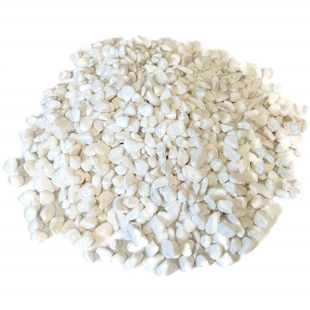 Dyiom 0.125 cu. ft. White Small Gravel 10 lbs. 1/5 in. Size Landscape Rocks 1 Dyiom 0.125 cu. ft. White Small Gravel 10 lbs. 1/5 in. Size Landscape Rocks
