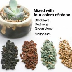 Dyiom 0.1 cu. ft. Multi-Colored 2.2 lbs. 0.3 in.-0.39 in. Size Extra Small Lava Rock -Sunnydaze Decor Sales dyiom bagged landscape rocks b07vq3bc6t 4f 1000