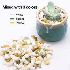 Dyiom 0.1 cu. ft. Multi-Colored 2.2 lbs. 0.2 in.-0.39 in. Size Extra Small Gravel -Sunnydaze Decor Sales dyiom bagged landscape rocks b08df4gm4w 4f 1000