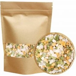 Dyiom 0.1 cu. ft. Multi-Colored 2.2 lbs. 0.2 in.-0.39 in. Size Extra Small Gravel