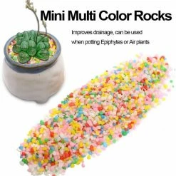 Dyiom 0.1 cu. ft. Multi-Colored 2.2 lbs. 0.12 in.-0.19 in. Size Extra Small Gravel 8 Dyiom 0.1 cu. ft. Multi-Colored 2.2 lbs. 0.12 in.-0.19 in. Size Extra Small Gravel -Sunnydaze Decor Sales dyiom bagged landscape rocks b08dfd8lsk 1f 1000