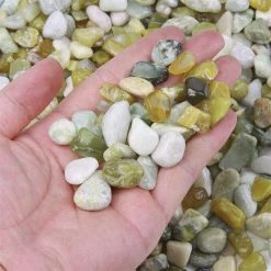 Dyiom 0.1 cu. ft. Multi-Colored Small Polished Pebbles 3 lbs. 3/8 in.-1/2 in. Landscape Rocks 9 Dyiom 0.1 cu. ft. Multi-Colored Small Polished Pebbles 3 lbs. 3/8 in.-1/2 in. Landscape Rocks -Sunnydaze Decor Sales dyiom bagged landscape rocks b08fb4rd4p 44 1000