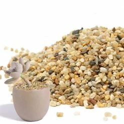 Dyiom 0.1 cu. ft. Multi-Colored Extra Small Pea Gravel 2.7 lbs. 0.04 in.-0.08 in. Landscape Rocks -Sunnydaze Decor Sales dyiom bagged landscape rocks b08nsfv13w 1f 1000