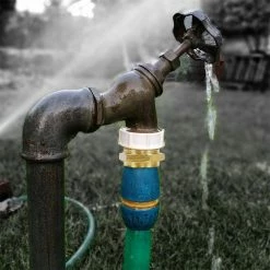 Dyiom 3/4 in. Heavy-Duty Brass Garden Hose Connector with Dual Swivel for Female Hose to Female Hose ( 2-Pack ) -Sunnydaze Decor Sales dyiom hose connectors b08sc3j9k3 31 1000