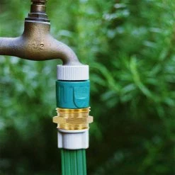 Dyiom 3/4 in. Heavy-Duty Brass Garden Hose Connector with Dual Swivel for Female Hose to Female Hose ( 2-Pack ) -Sunnydaze Decor Sales dyiom hose connectors b08sc3j9k3 44 1000