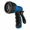 Dyiom 9-Pattern Revolver Front Trigger Spray Nozzle, Blue