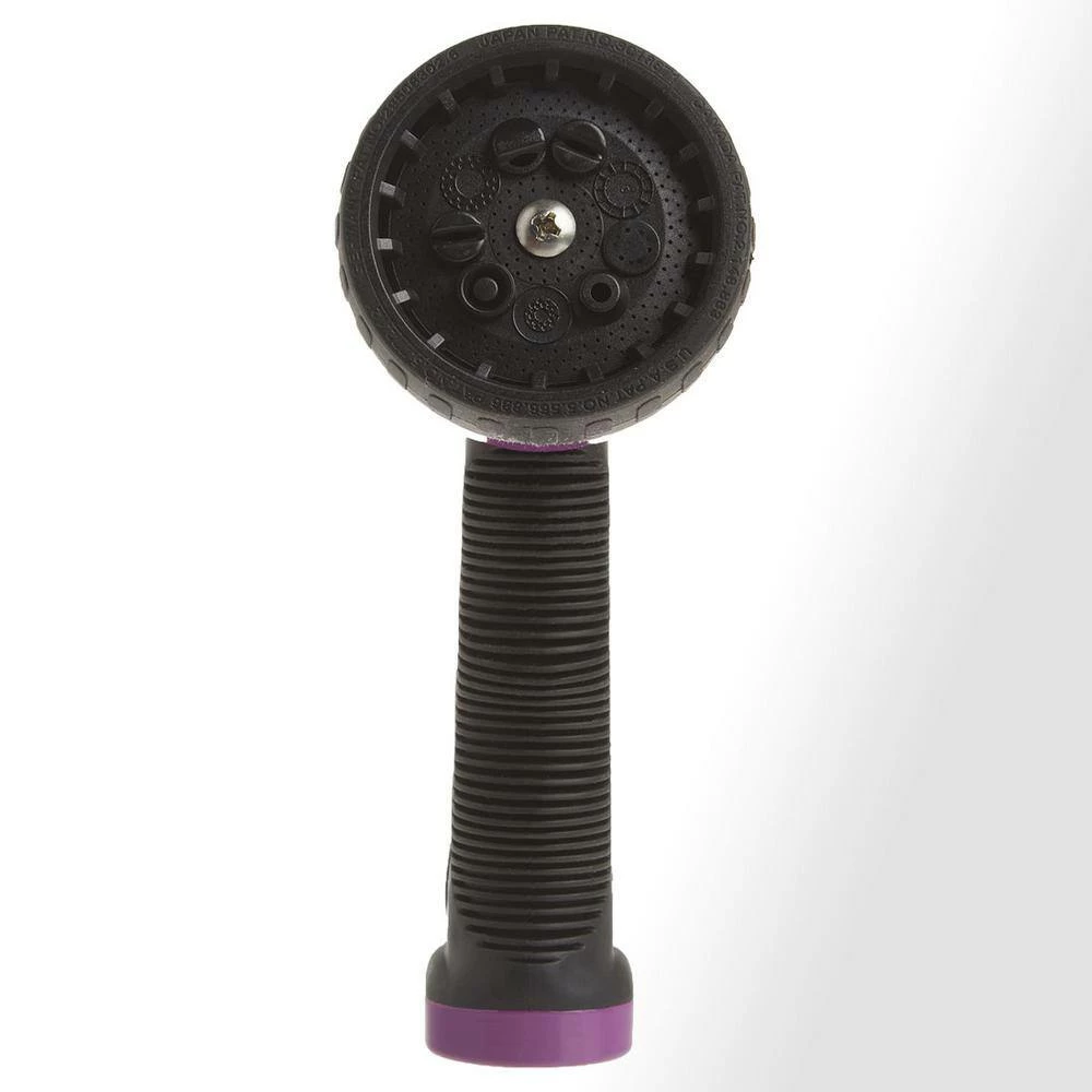 Dyiom 9-Pattern Revolver Front Trigger Spray Nozzle, Berry 3 Dyiom 9-Pattern Revolver Front Trigger Spray Nozzle, Berry - Image 3
