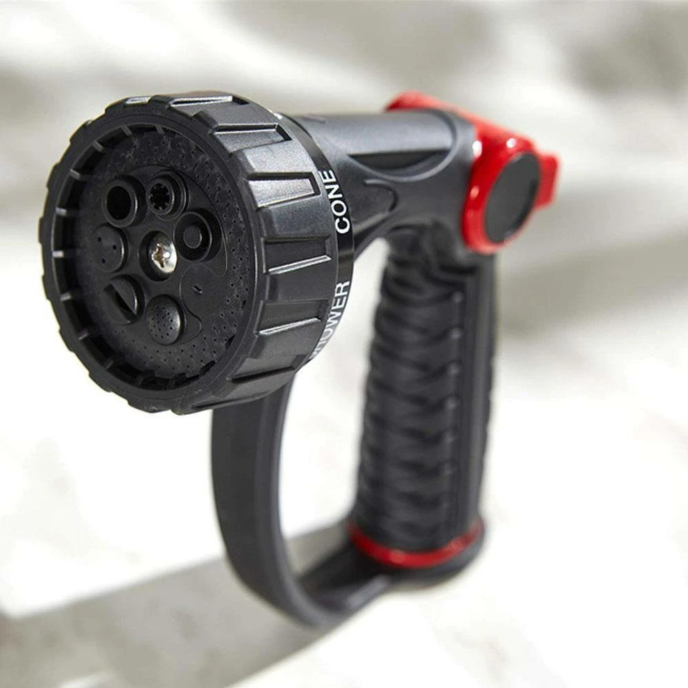 Dyiom 7-Pattern Watering Nozzle with Thumb Control, Black 3 Dyiom 7-Pattern Watering Nozzle with Thumb Control, Black - Image 3