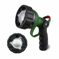 Dyiom Heavy-Duty Metal Thumb Control Water Nozzle with Adjustable Watering Patterns High Pressure Hose Nozzle Sprayer -Sunnydaze Decor Sales dyiom nozzles wands b08419yrqx c3 1000