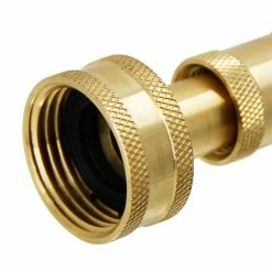 Dyiom 3/4 in. Heavy-Duty Brass Adjustable Twist Water Garden Hose Nozzle with10 Rubber Washers (2-Pack) 11 Dyiom 3/4 in. Heavy-Duty Brass Adjustable Twist Water Garden Hose Nozzle with10 Rubber Washers (2-Pack) -Sunnydaze Decor Sales dyiom nozzles wands b08q8hpg8c 4f 1000