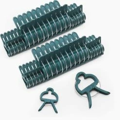Dyiom 2 in. Gardening Plant Support Clips ( 40 Per Pack)