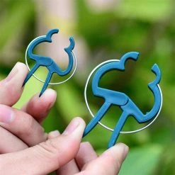 Dyiom 2 in. Gardening Plant Support Clips ( 80 Per Pack) -Sunnydaze Decor Sales dyiom tomato cages b08yp89vdq 44 1000