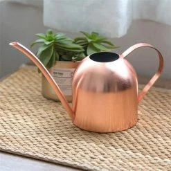 Dyiom 15 oz. Stainless Steel Copper Water Can for Garden -Sunnydaze Decor Sales dyiom watering cans b07td8t93w fa 1000
