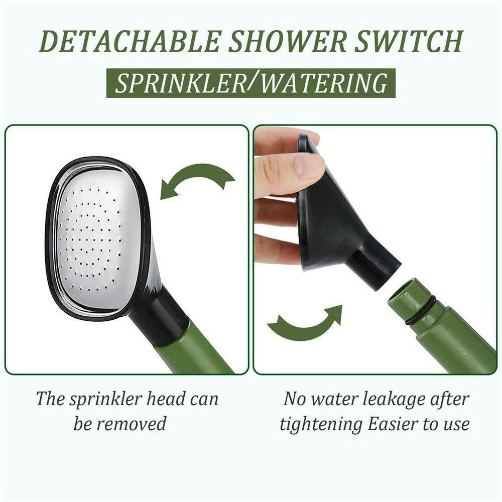 Dyiom 1 Gal. Army Green Watering Can 5 Dyiom 1 Gal. Army Green Watering Can - Image 5