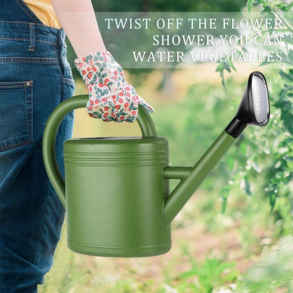 Dyiom 1 Gal. Army Green Watering Can 6 Dyiom 1 Gal. Army Green Watering Can - Image 6