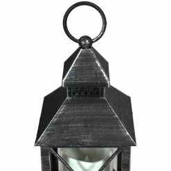 Sunnydaze Decor Yorktown Grey Battery Powered 10 in. LED Candle Lantern 14 Sunnydaze Decor Yorktown Grey Battery Powered 10 in. LED Candle Lantern -Sunnydaze Decor Sales grays sunnydaze decor citronella candles torches for 360 4f 1000