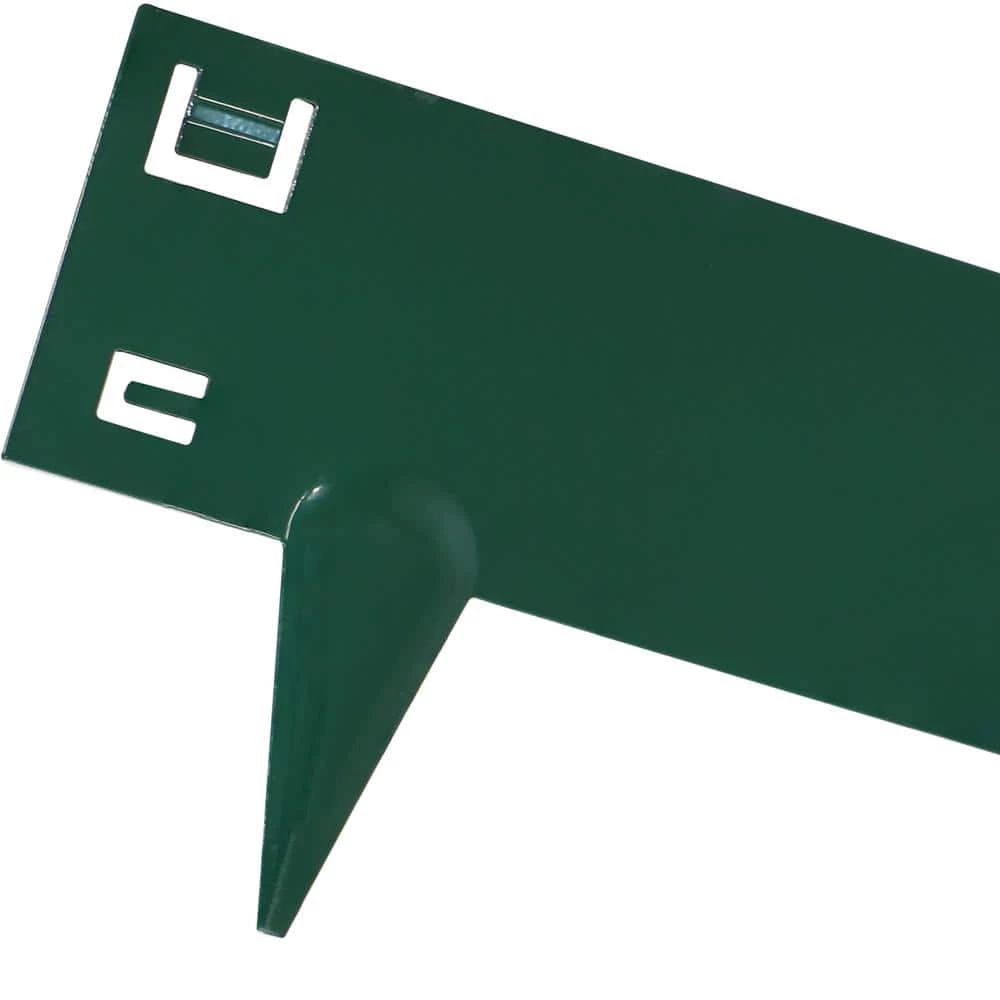 Sunnydaze Decor 42 in. Green Steel Metal Landscape Edging Border (Set of 5) 5 Sunnydaze Decor 42 in. Green Steel Metal Landscape Edging Border (Set of 5) - Image 5