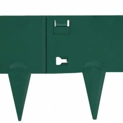 Sunnydaze Decor 42 in. Green Steel Metal Landscape Edging Border (Set of 5) 12 Sunnydaze Decor 42 in. Green Steel Metal Landscape Edging Border (Set of 5) -Sunnydaze Decor Sales green sunnydaze decor metal edging hbm 673 c3 1000