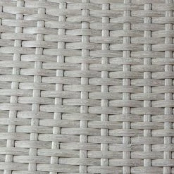 Sunnydaze Decor Gray Sunnydaze Square Polyrattan Indoor Planters - 1 Large/1 Small Planter -Sunnydaze Decor Sales grey sunnydaze decor plant pots nhu 522 76 1000