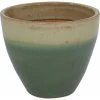 Sunnydaze Decor Resort Ceramic Indoor/Outdoor Planter - Seafoam - 13 in.