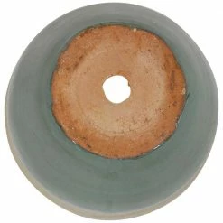 Sunnydaze Decor Chalet 9 in. Light Green Ceramic Indoor/Outdoor Planter (Set of 2) -Sunnydaze Decor Sales light green sunnydaze decor plant pots ap 919 44 1000