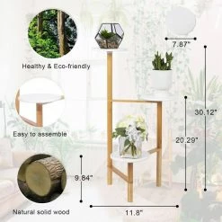 Sunnydaze Decor Sales -Sunnydaze Decor Sales natural and white dyiom plant stands b09pdpwdnh c3 1000