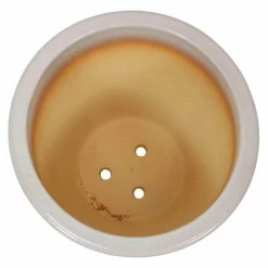 Sunnydaze Decor 15 in. Ocean Villa Ceramic Indoor/Outdoor Planter Pearl -Sunnydaze Decor Sales pearl sunnydaze decor plant pots ap 974 44 1000