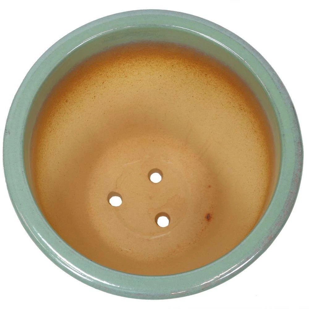 Sunnydaze Decor 15 in. Ocean Villa Ceramic Indoor/Outdoor Planter Seaside Dreams 7 Sunnydaze Decor 15 in. Ocean Villa Ceramic Indoor/Outdoor Planter Seaside Dreams - Image 7