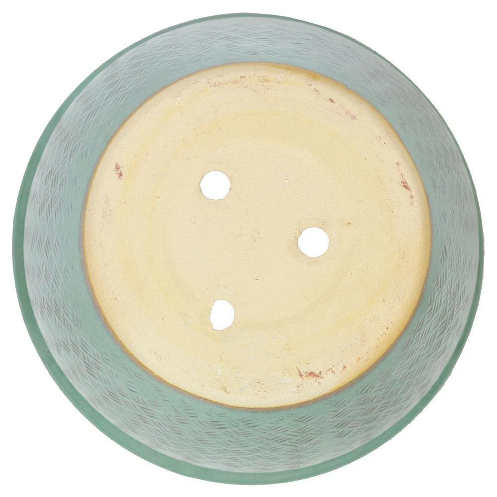 Sunnydaze Decor 15 in. Ocean Villa Ceramic Indoor/Outdoor Planter Seaside Dreams 8 Sunnydaze Decor 15 in. Ocean Villa Ceramic Indoor/Outdoor Planter Seaside Dreams - Image 8